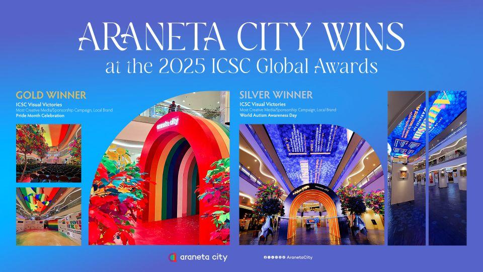 Araneta City bags top Visual Victories awards at 2025 ICSC Global Awards